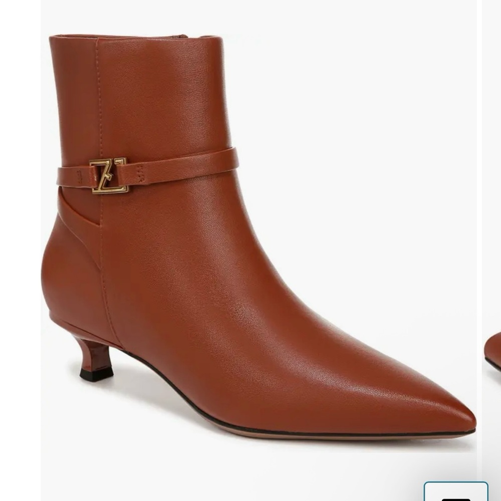 New in the Box Franco Sarto Brown Ankle Booties